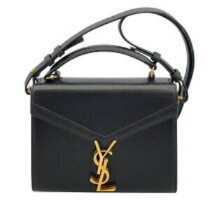 Saint Laurent Cassandra Top handbag black hardware caviar shoulder bag